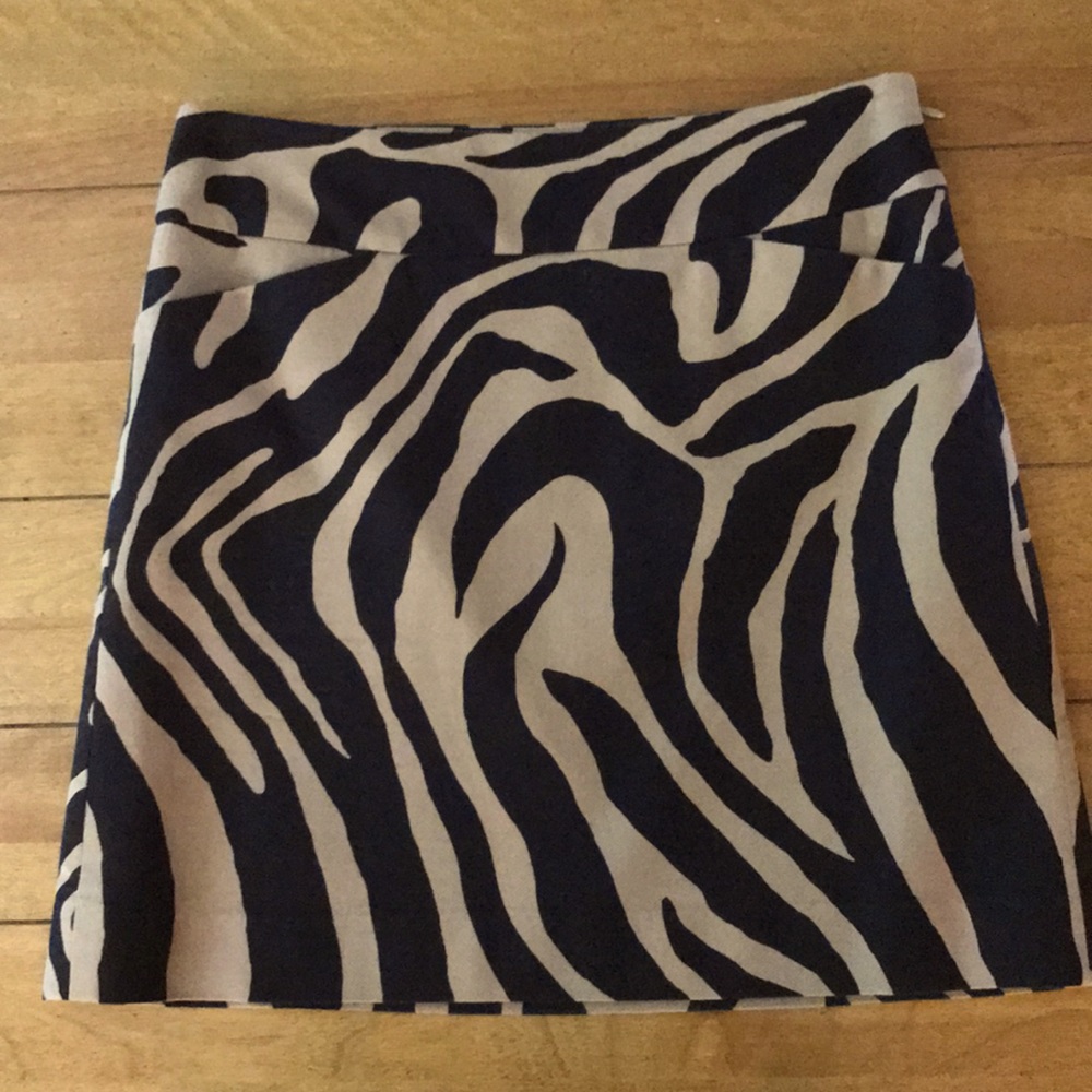 Animal print skirt